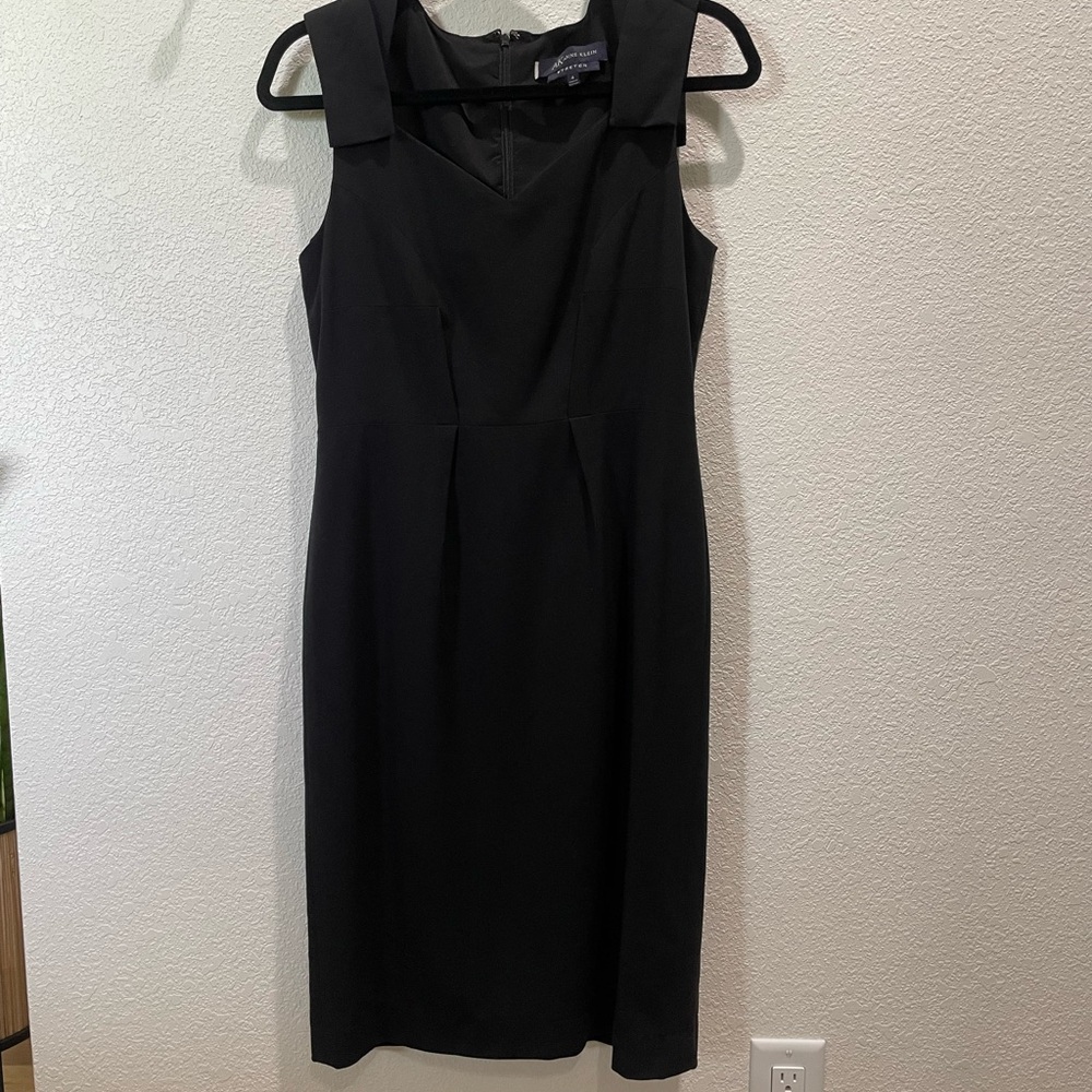 Anne Klein Black Midi Dress